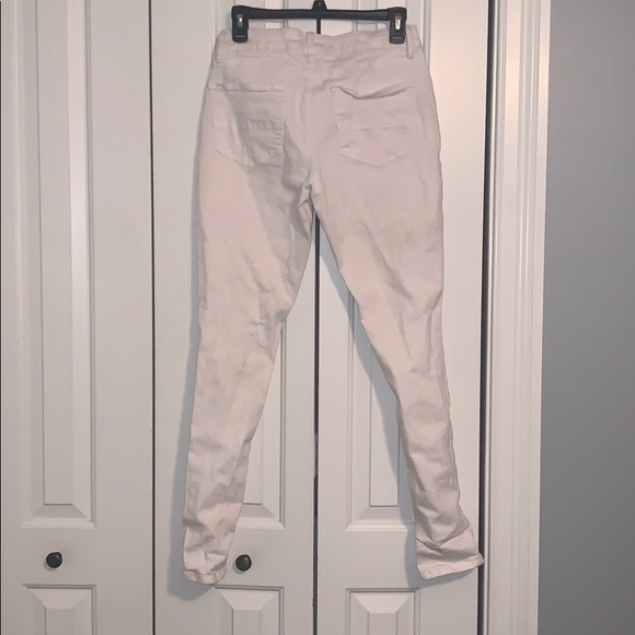 White Ripped Jeans - Picture 5 of 5